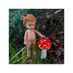 Lilly and mushroom